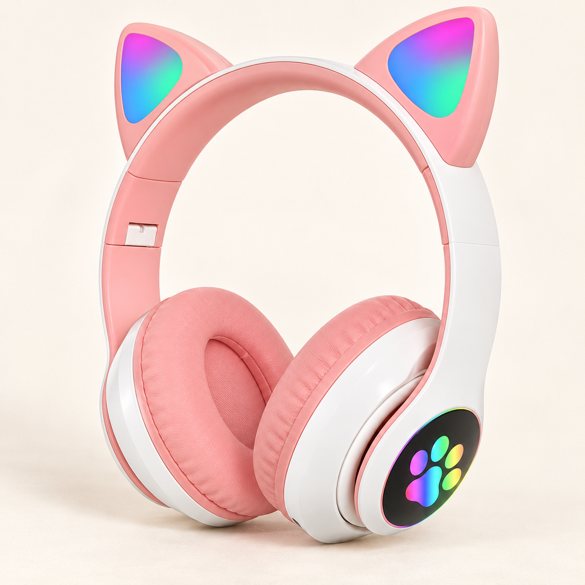K-Pop Cat-Ear Over-Ear Headphones
