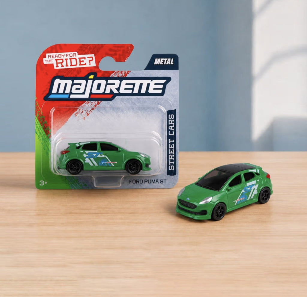 Majorette Ford Puma ST 1:64 Die-Cast Car (Green) – view 1