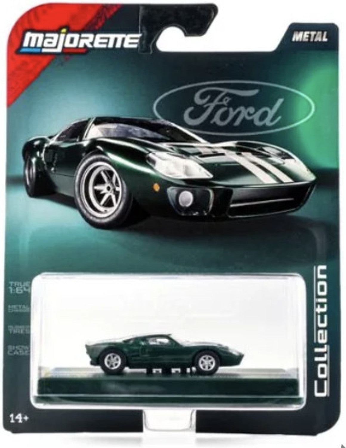 Majorette 1966 Ford GT40 MK1 (Green)