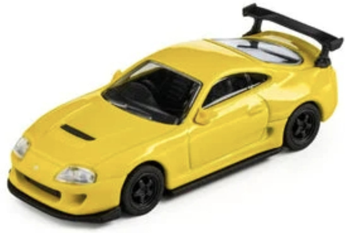 Majorette 1995 Toyota Supra 1:64 Scale (Yellow) – view 3