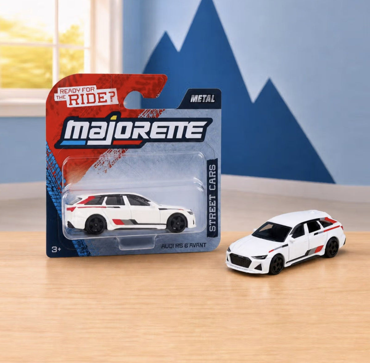 Majorette Audi RS 6 Avant (White) – view 1