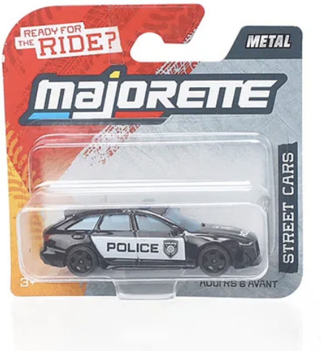 Majorette Audi RS 6 Avant Metal Street Car (Black)