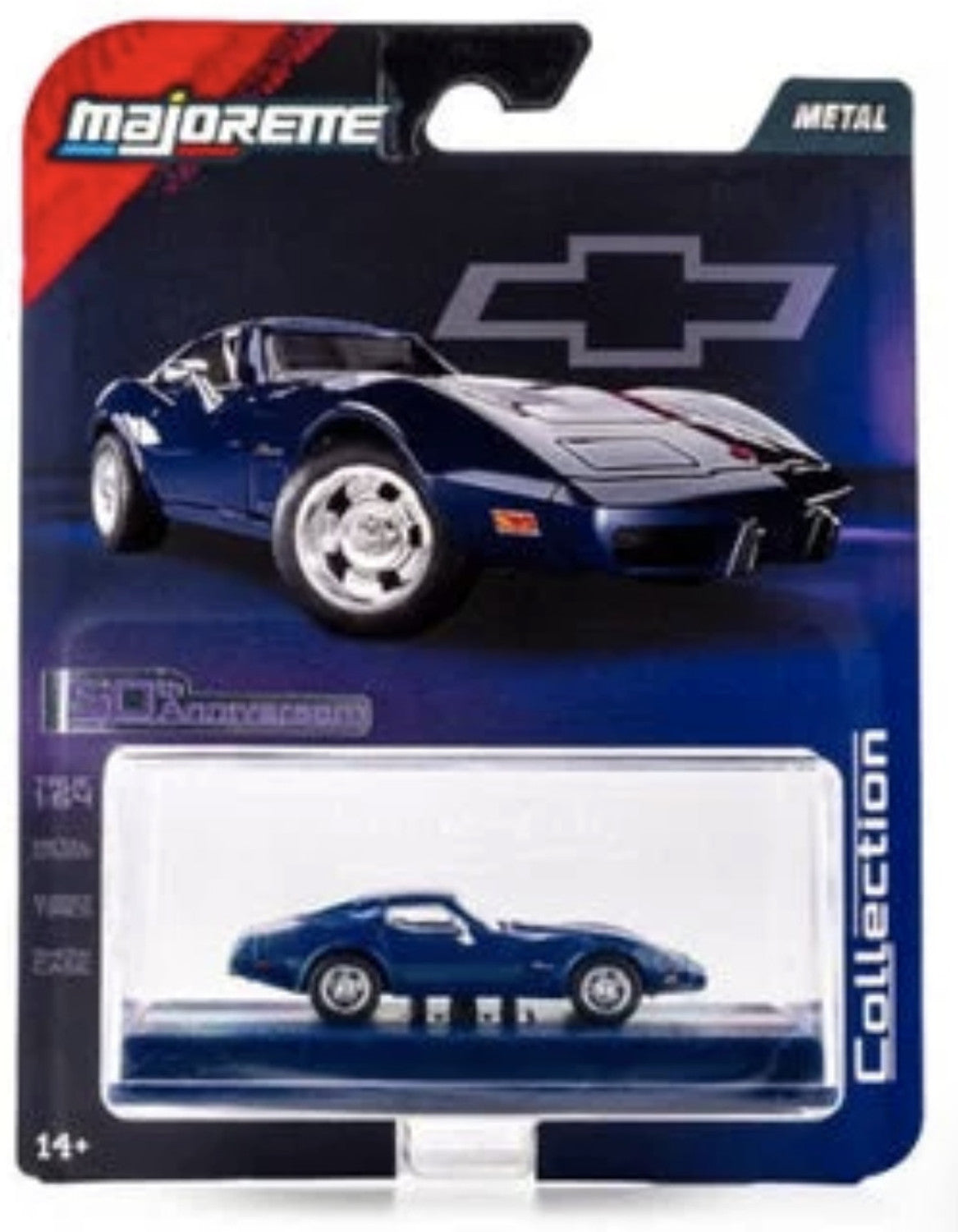 Majorette Chevrolet Corvette C3 (Blue)