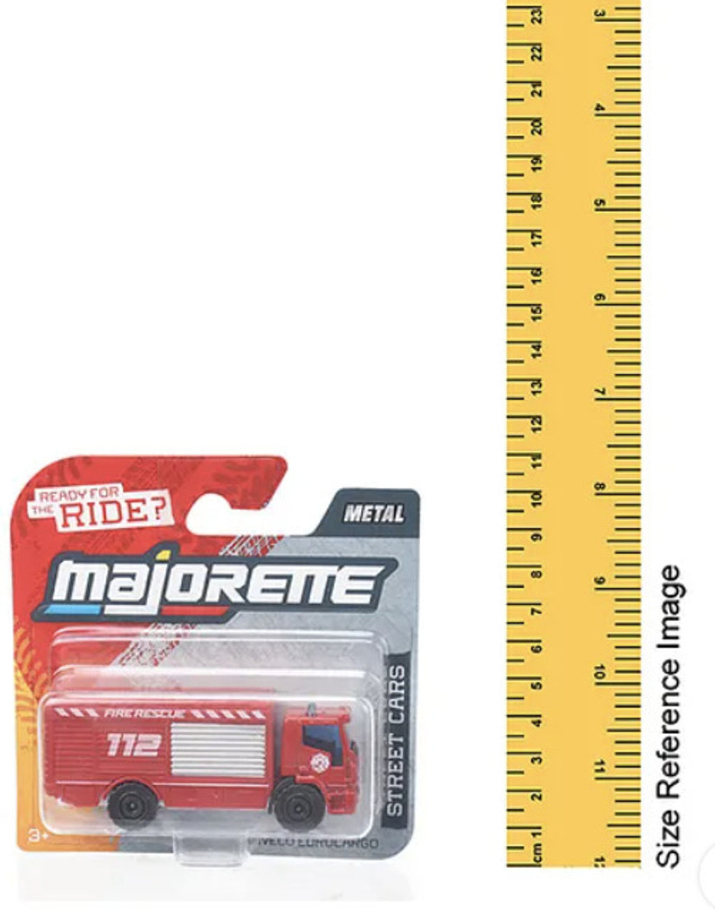 Majorette Iveco Eurocargo Fire Truck (Red) – view 2