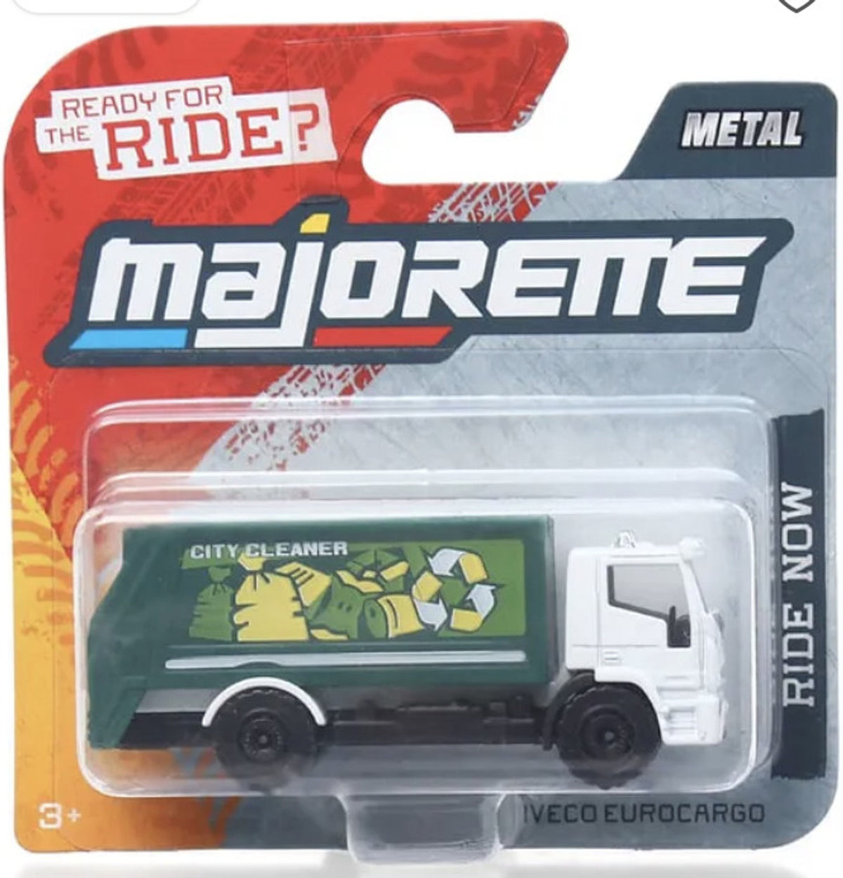 Majorette Iveco Eurocargo City Cleaner (Green)