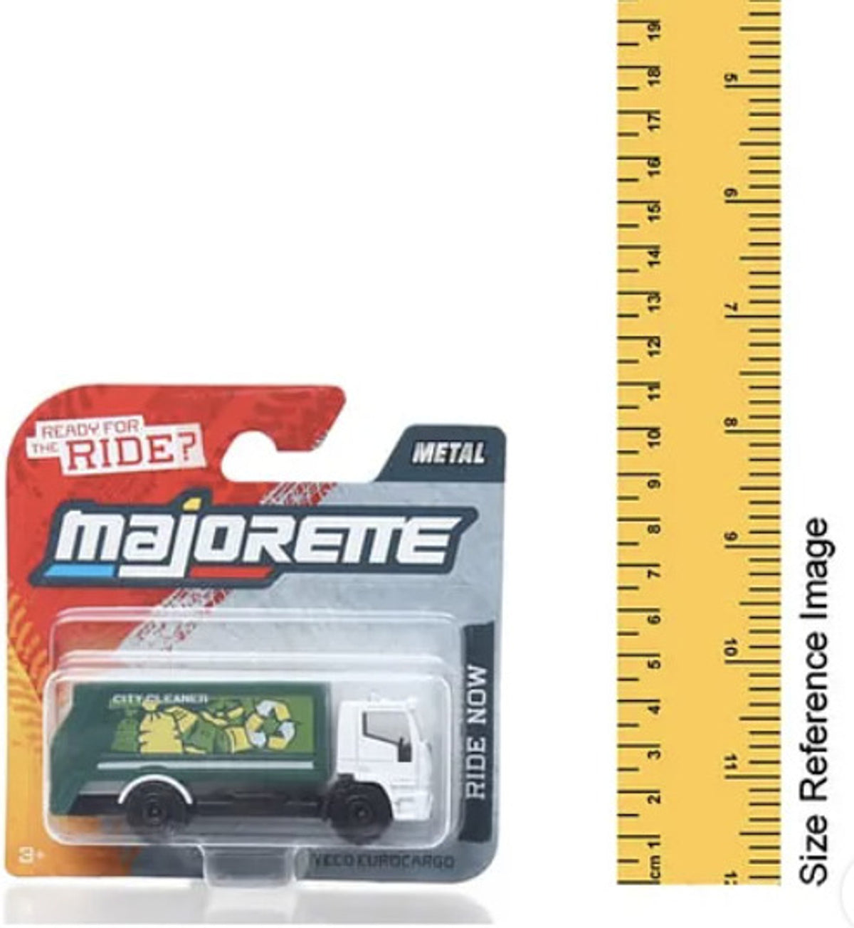 Majorette Iveco Eurocargo City Cleaner (Green) – view 3