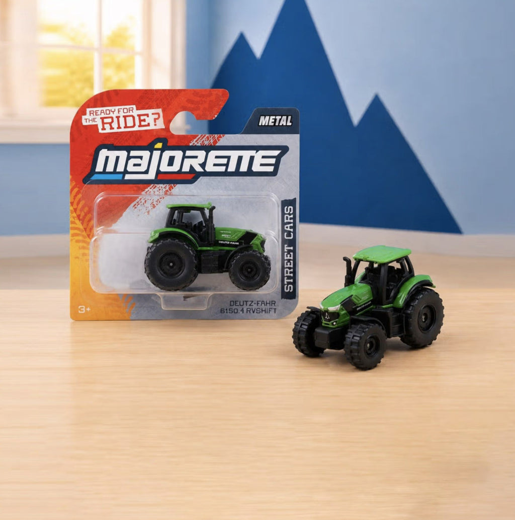 Majorette Street Cars Deutz-Fahr 6150.4 RVshift Tractor (Green)