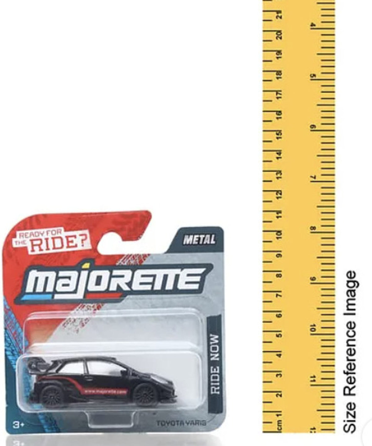 Majorette Toyota Yaris (Black) – view 3