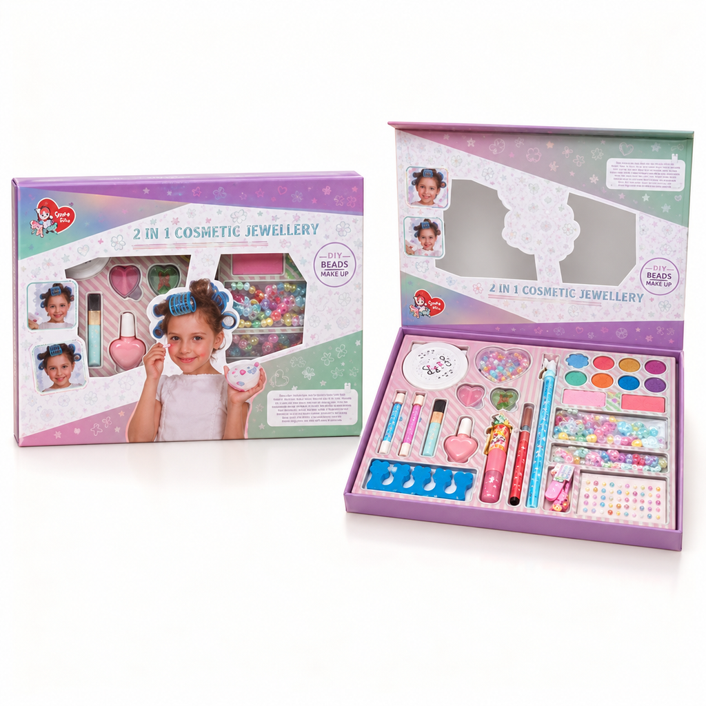 2-in-1 Cosmetics & Jewellery Activity Set – LD-6148