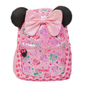 Smiggle Minnie Mouse Bow School Backpack – Large – front view