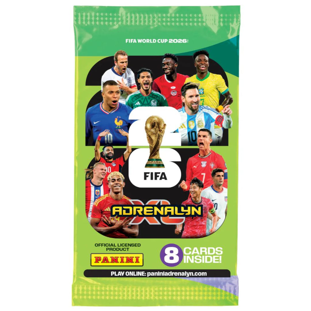 Panini FIFA World Cup 2026 Adrenalyn XL Trading Cards – 8-Card Pack