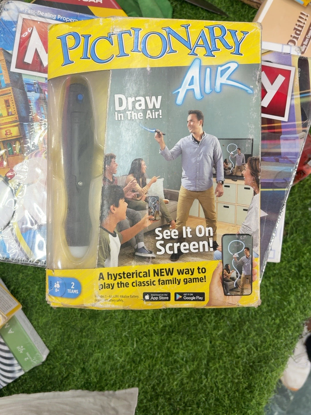 Pictionary Air Drawing & Guessing Party Game – Age 8+