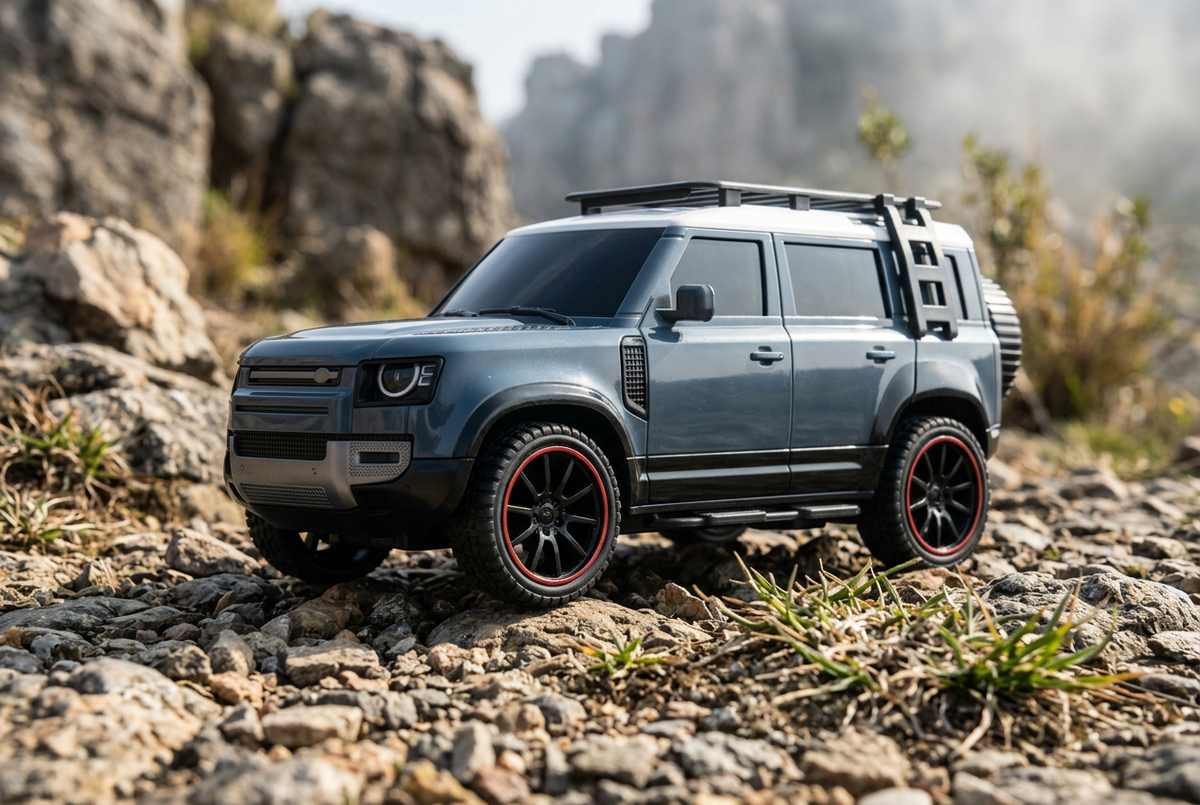 Rock Rover Remote Control Spray Car – 1:18 Scale