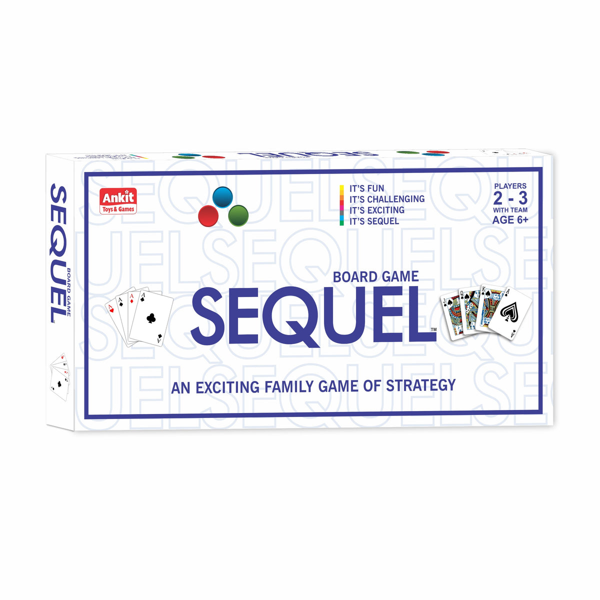 Ankit Sequel Family Strategy Board Game – Age 6+