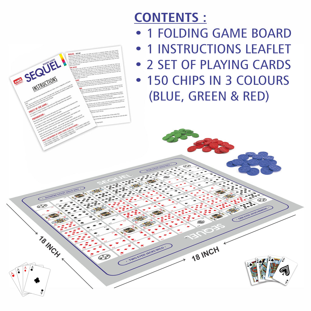 Ankit Sequel Family Strategy Board Game – Age 6+