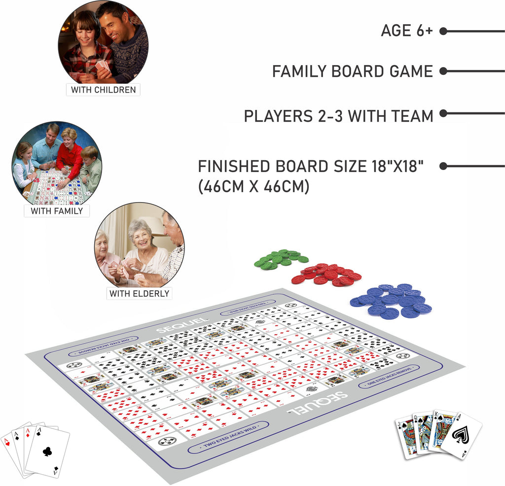 Ankit Sequel Family Strategy Board Game – Age 6+