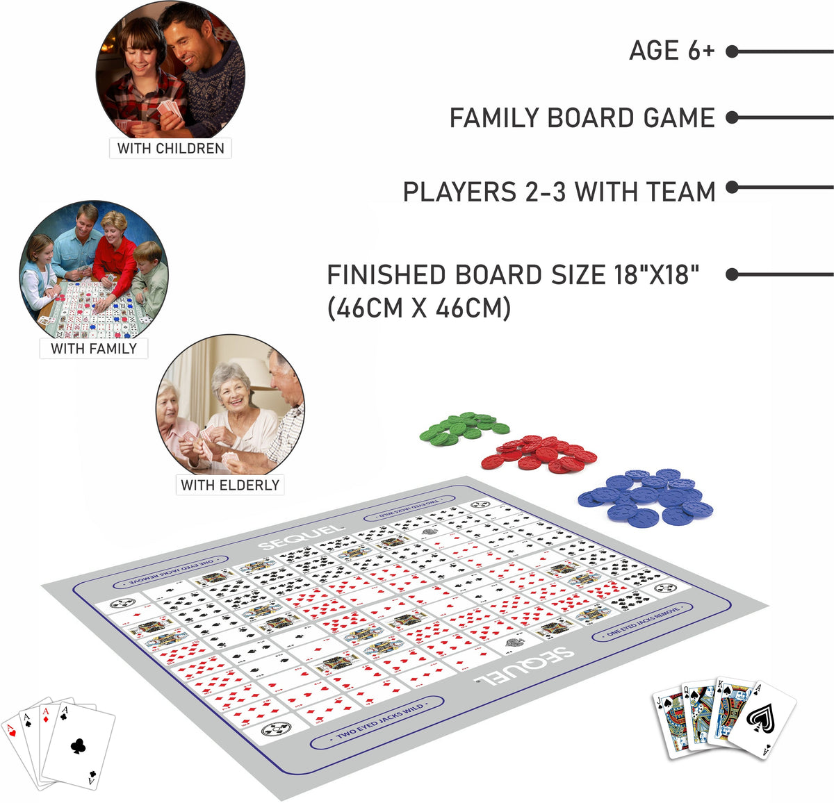 Ankit Sequel Family Strategy Board Game – Age 6+