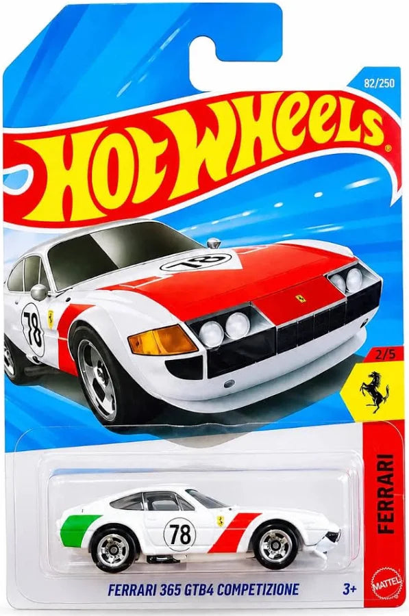 Hot Wheels Ferrari 365 GTB4 Competizione – Ferrari Series Packaging
