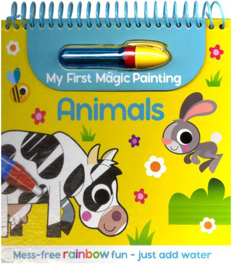 My First Magic Painting Animals mess-free water pen activity book
