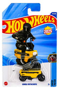 Hot Wheels Honda Motocompo 2025 Moto Motos 3/5 on card packaging