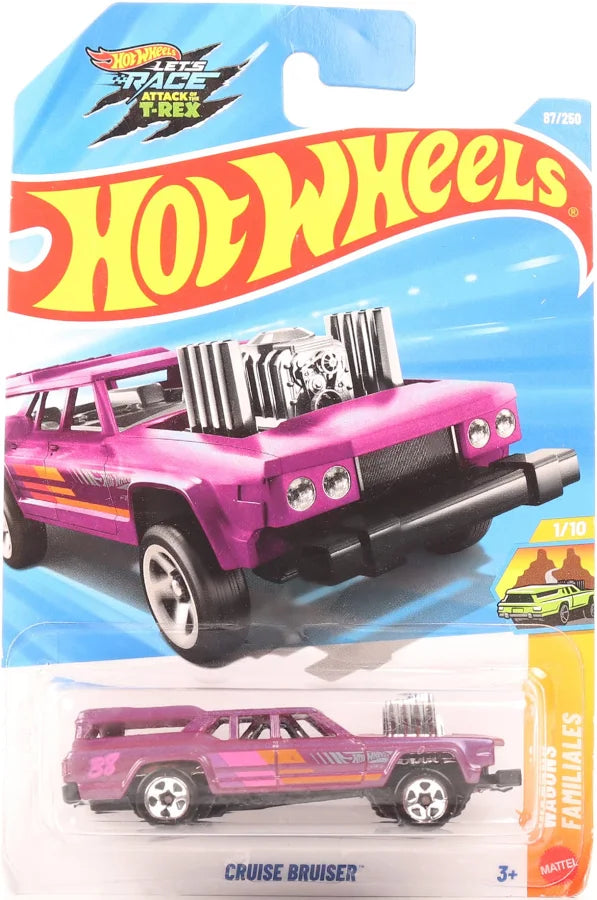Hot Wheels Cruise Bruiser Station Wagons 1/10 on card packaging
