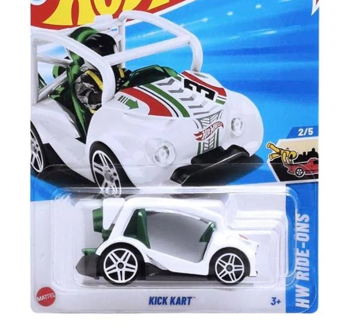Hot Wheels Kick Kart HW Ride-Ons 2/5 on card packaging
