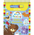 Bookoli Magic Painting Baby Animals mess-free water pen activity book