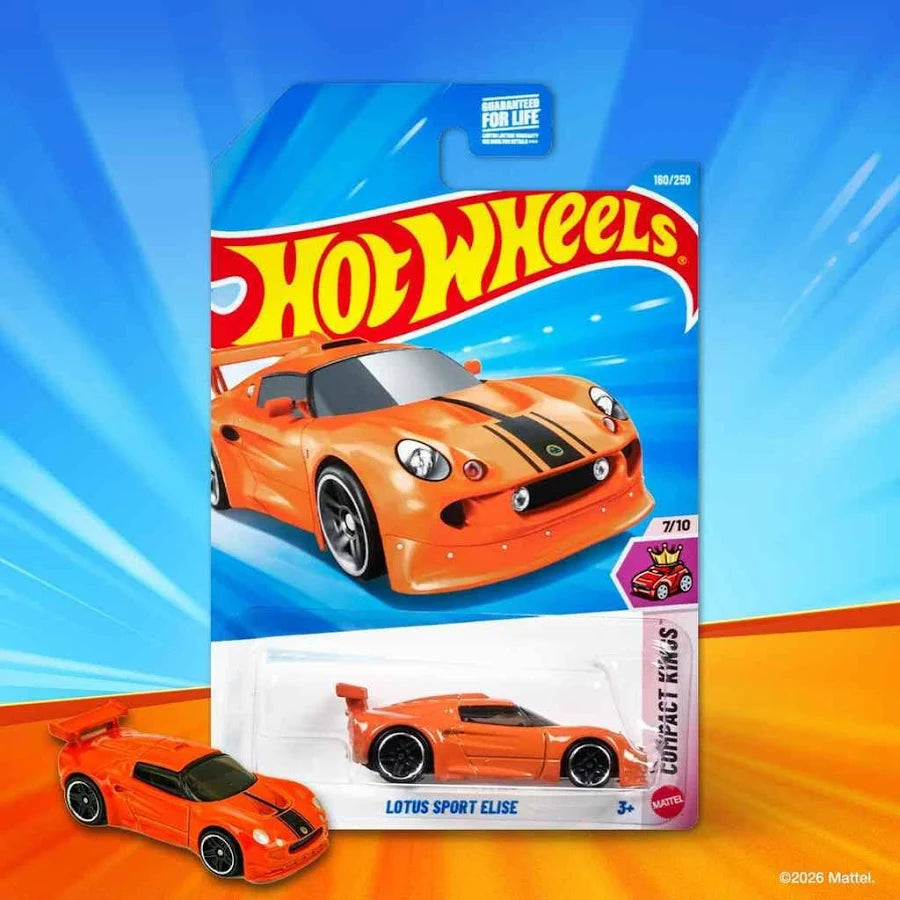 Hot Wheels Lotus Sport Elise – Compact Kings Packaging