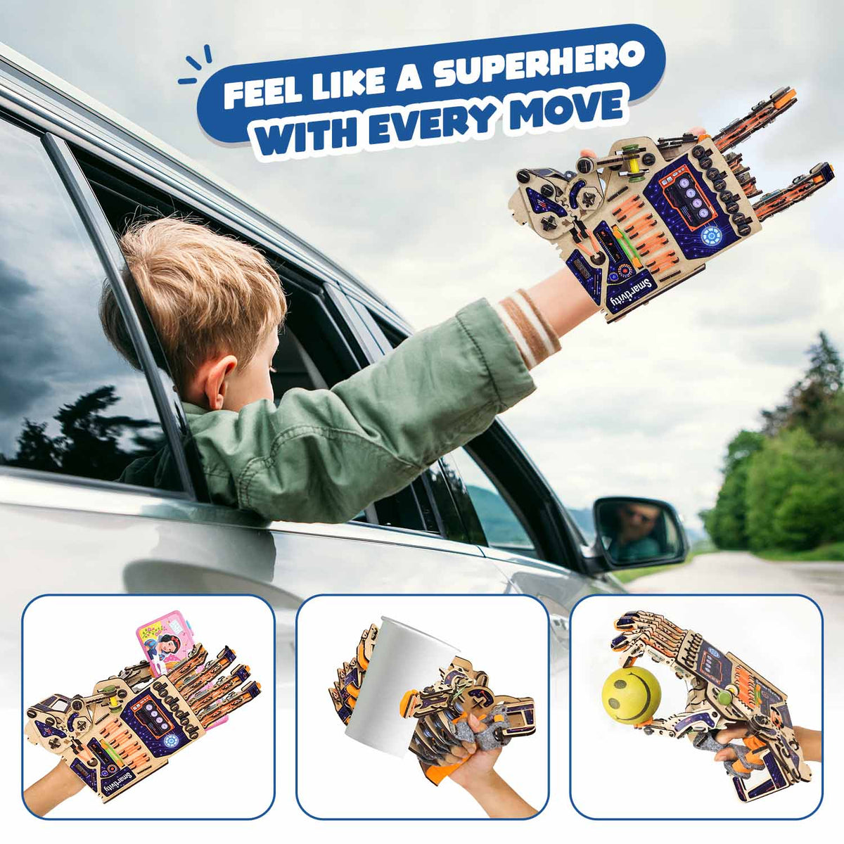 Smartivity Robotic Mechanical Hand – DIY STEM Kit – product image 4