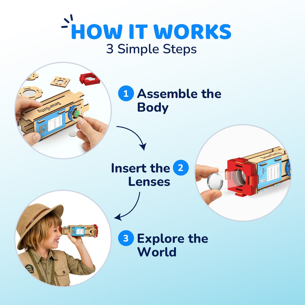 Smartivity Pirate’s Telescope – 8x DIY Kit – product image 2