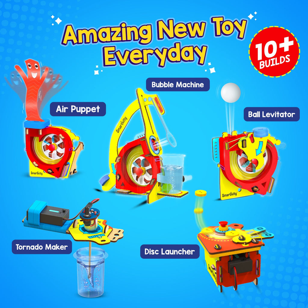 Smartivity 10-in-1 Motor Powered Gadgets – DIY Kit – product image 3