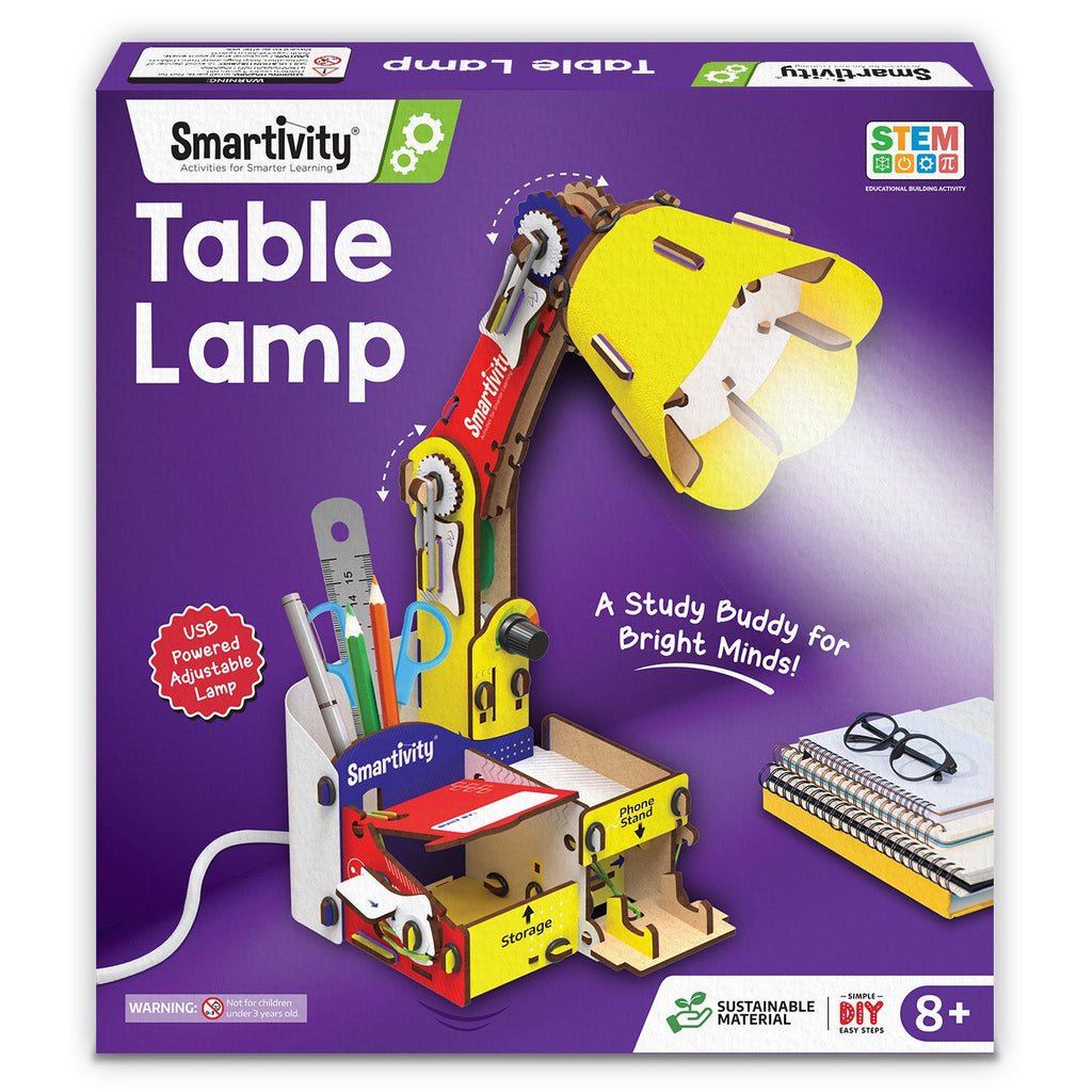 Smartivity Adjustable Table Lamp – DIY USB-C Kit – product image 1