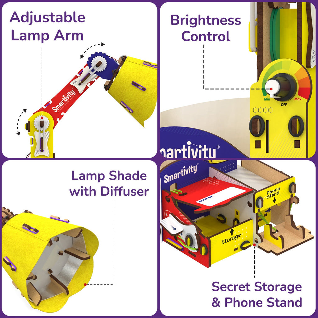 Smartivity Adjustable Table Lamp – DIY USB-C Kit – product image 4