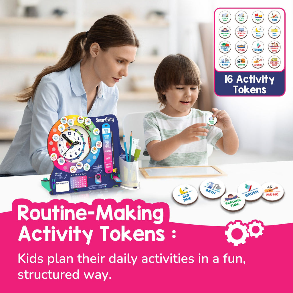 Smartivity Interactive Clock – DIY STEM Kit – product image 3