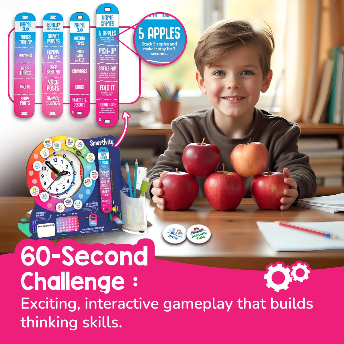 Smartivity Interactive Clock – DIY STEM Kit – product image 4