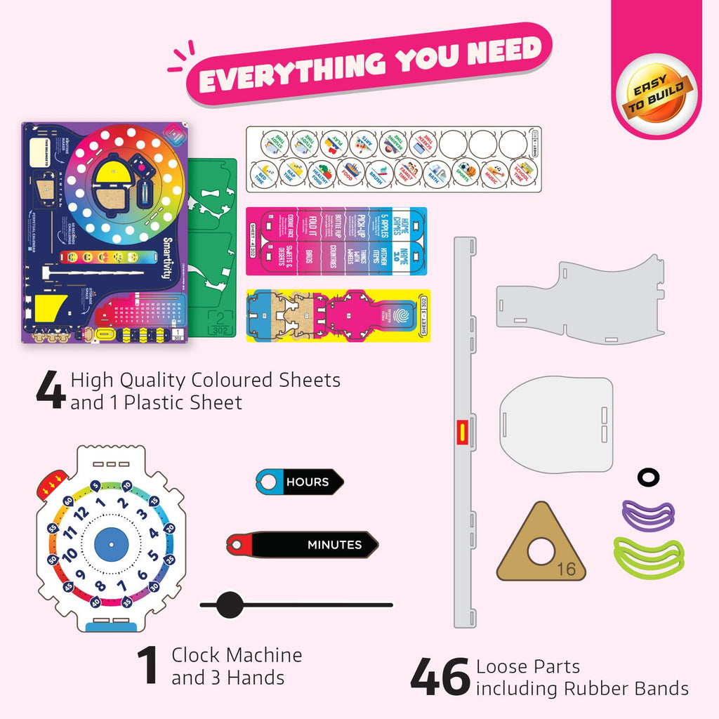 Smartivity Interactive Clock – DIY STEM Kit – product image 5
