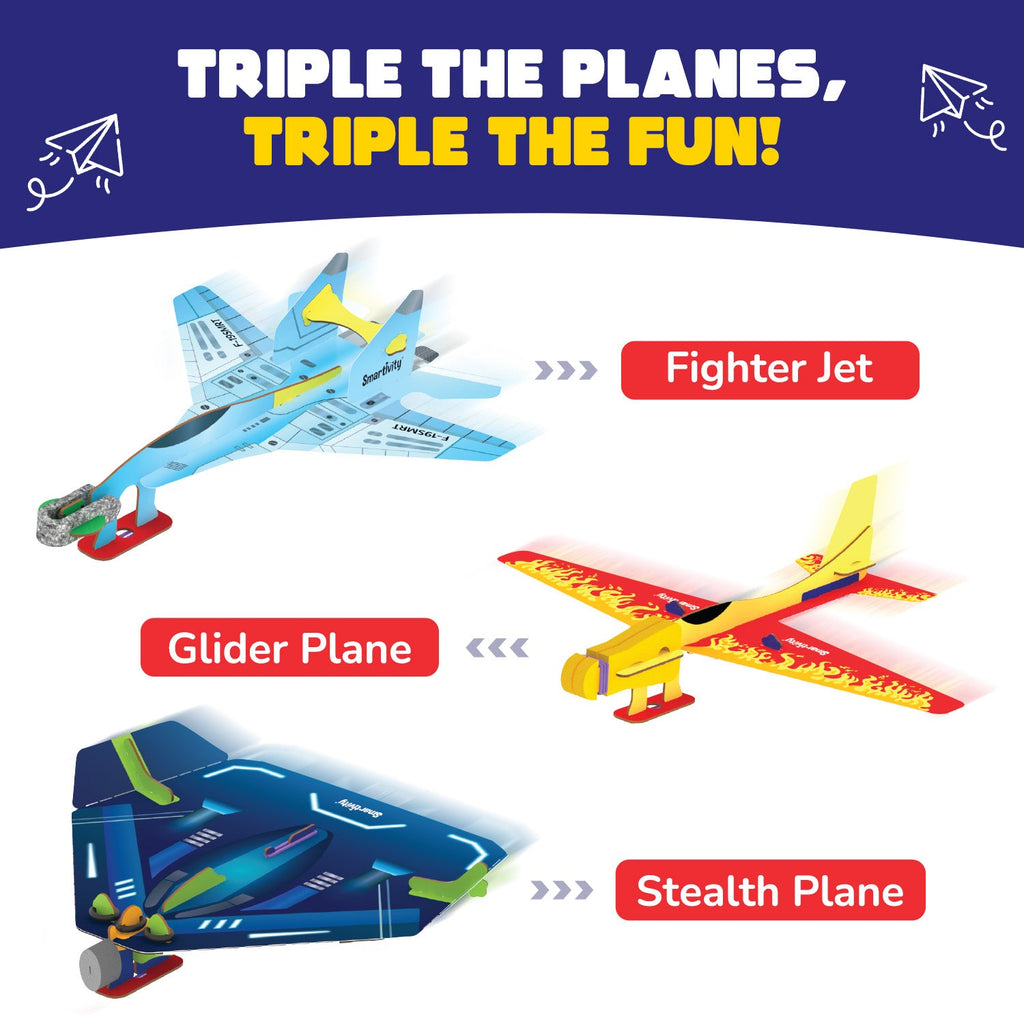 Smartivity Airplanes Launcher – DIY STEM Kit – product image 3