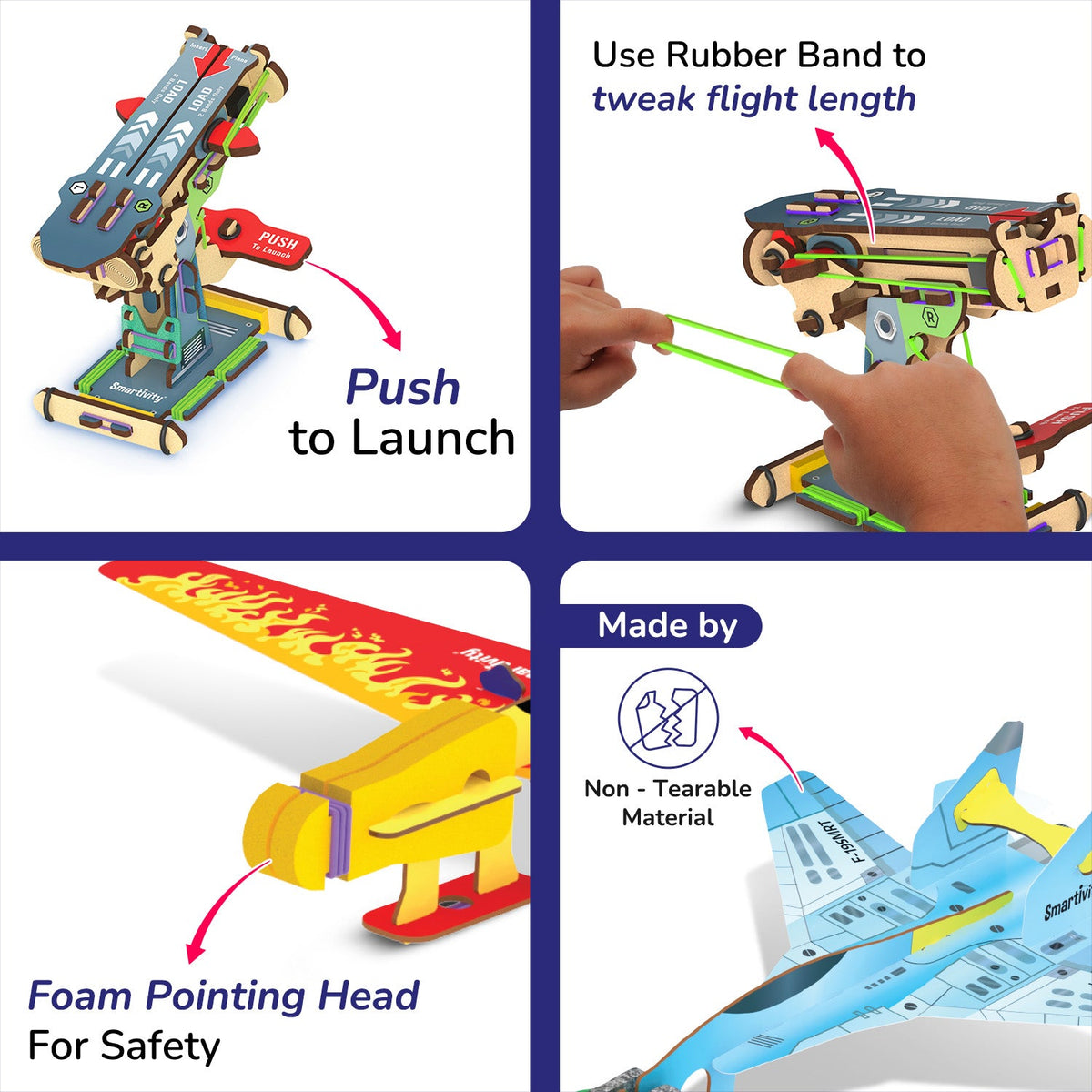 Smartivity Airplanes Launcher – DIY STEM Kit – product image 4