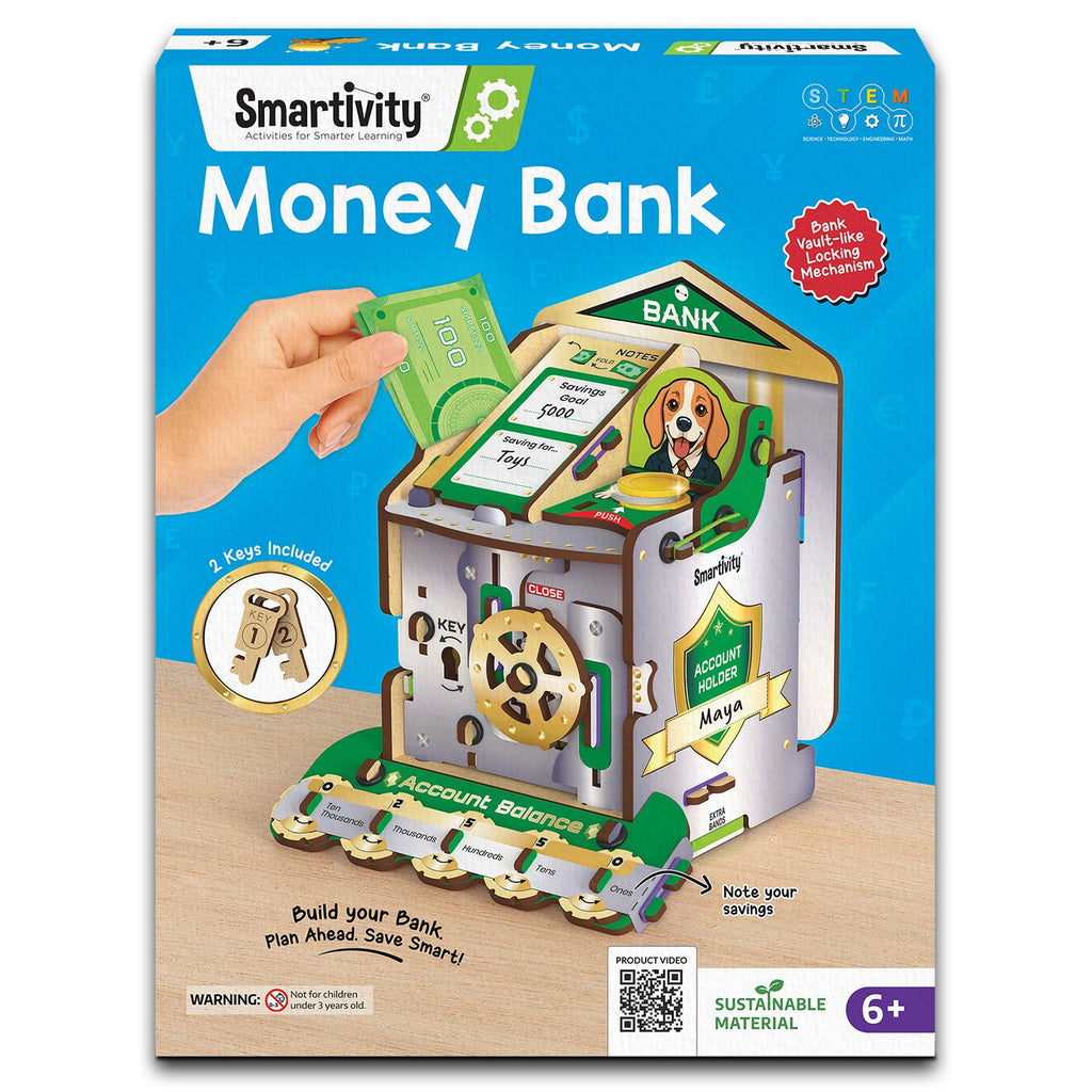 Smartivity Money Bank – DIY Savings Vault – product image 1