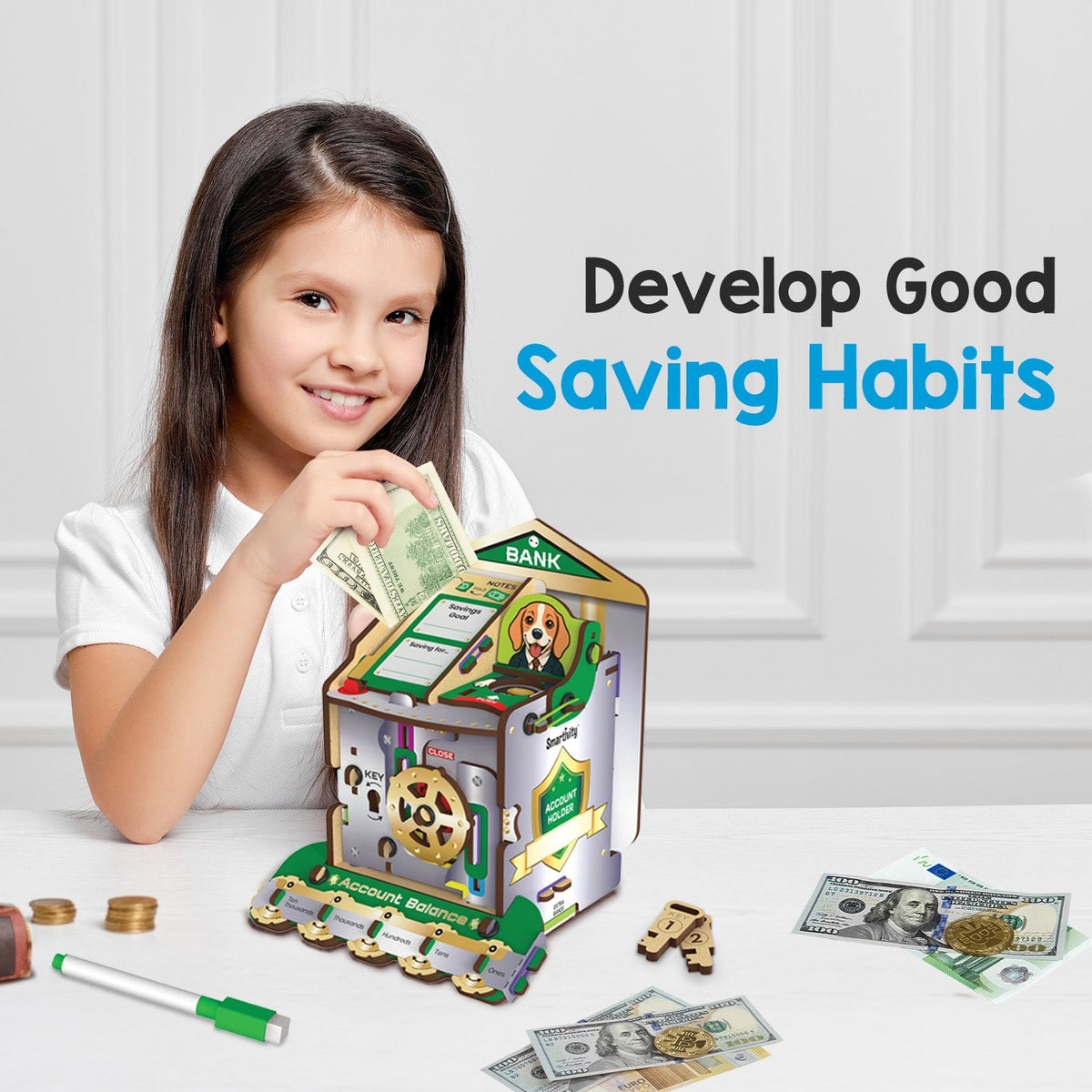 Smartivity Money Bank – DIY Savings Vault – product image 2