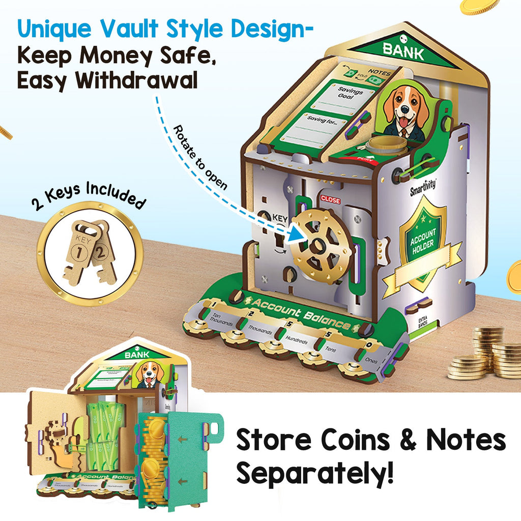 Smartivity Money Bank – DIY Savings Vault – product image 5