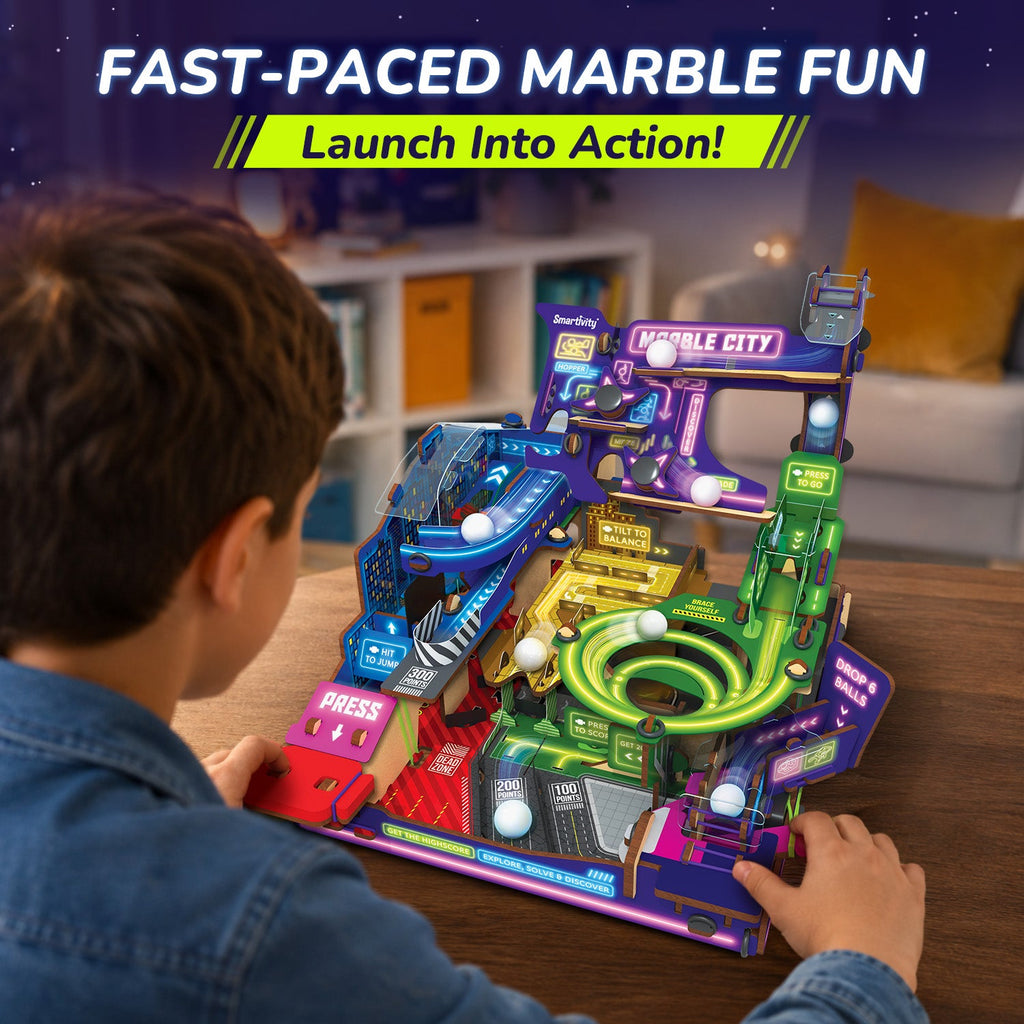 Smartivity Ultimate Marble City – 3-in-1 DIY Game – product image 2