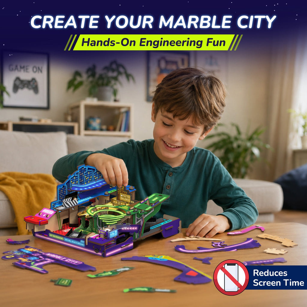 Smartivity Ultimate Marble City – 3-in-1 DIY Game – product image 4