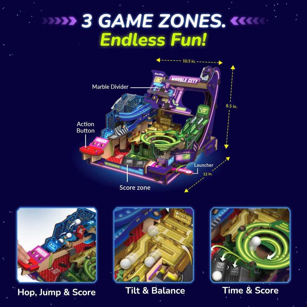 Smartivity Ultimate Marble City – 3-in-1 DIY Game – product image 5