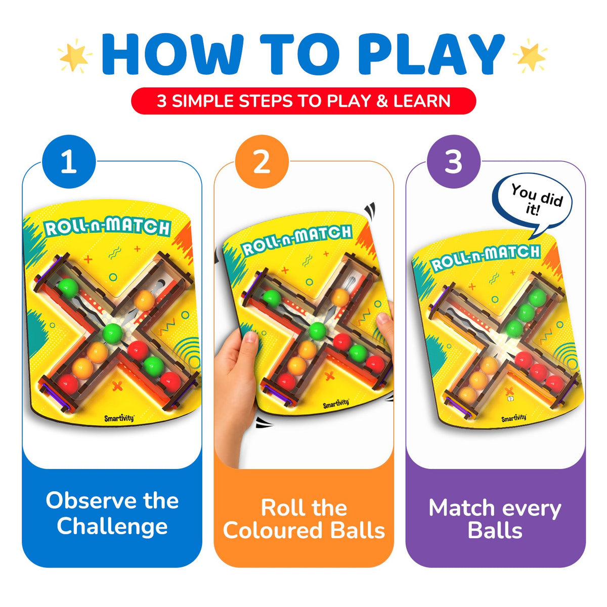 Smartivity Roll n Match – DIY Pocket Puzzle – product image 3