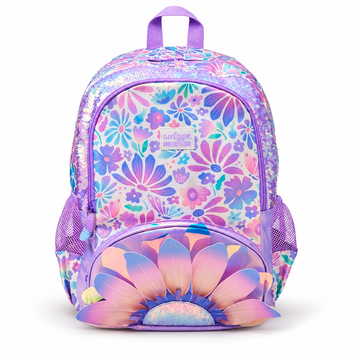 Smiggle Floral School Backpack – Large