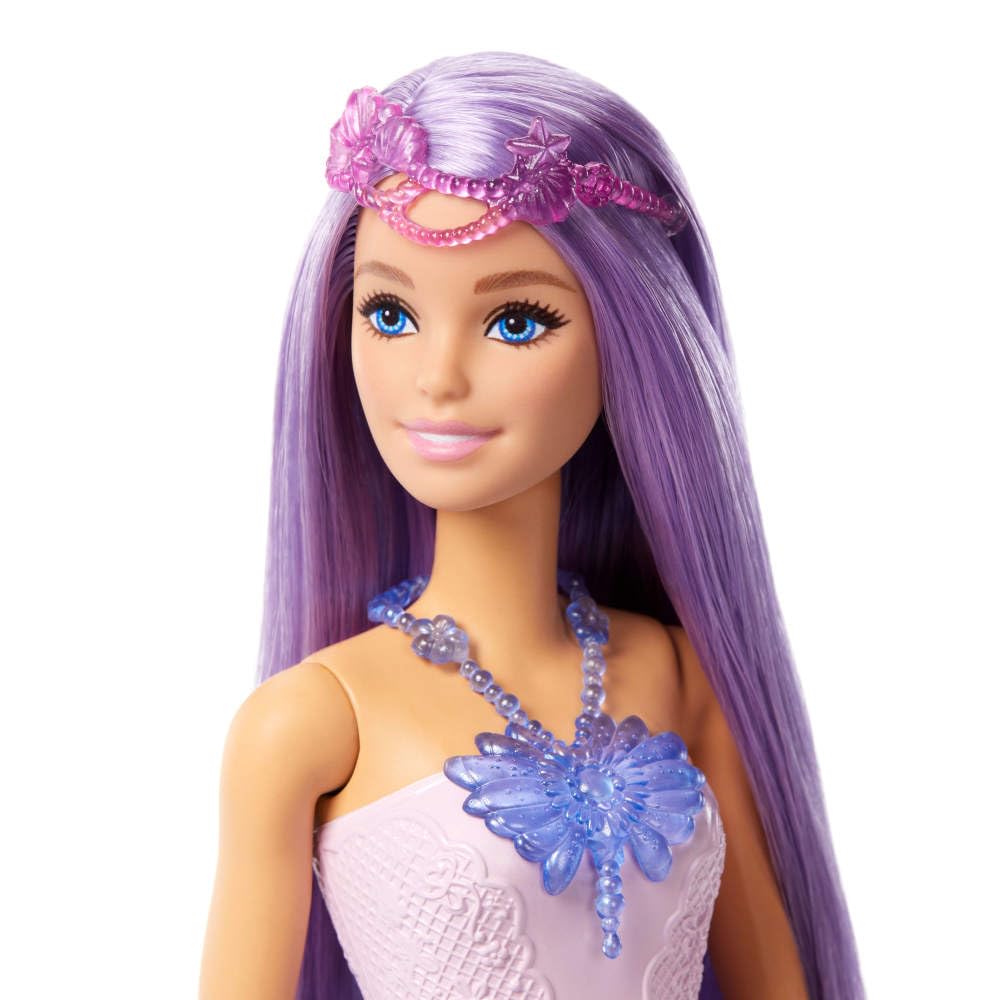 Barbie Fantasy Dress-Up Doll with Mermaid Tail & Fairy Wings – product view 4