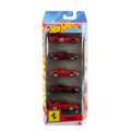 Hot Wheels Ferrari 5-Car Pack – 1:64 Scale – retail packaging