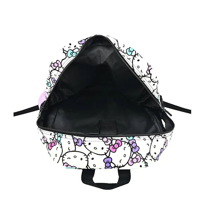 Smiggle Hello Kitty large school backpack - open main compartment