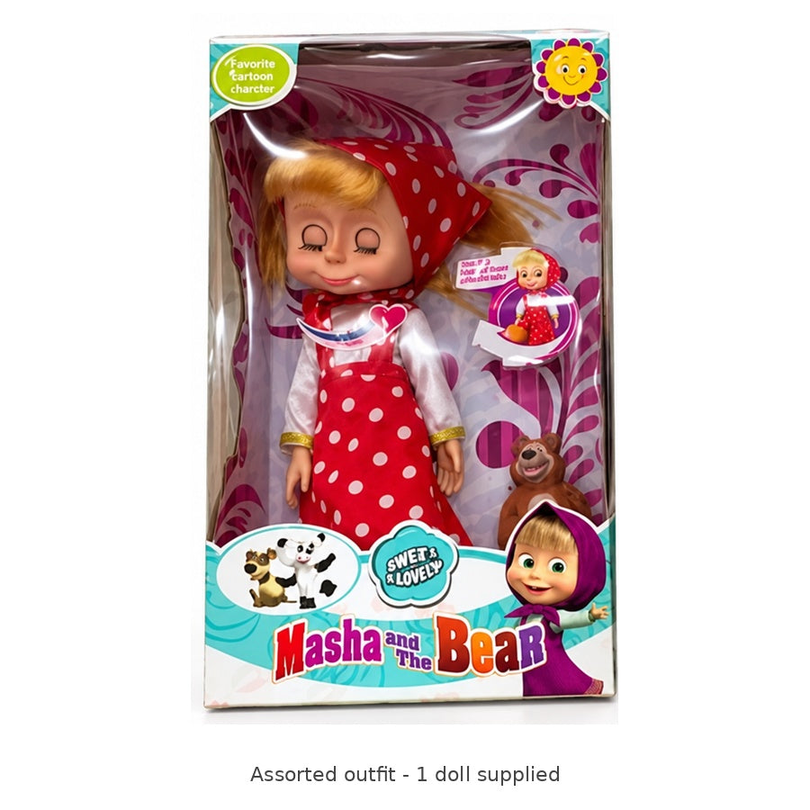 Masha Character Doll – Assorted Outfits, 1 Doll — Assorted outfit - 1 doll supplied